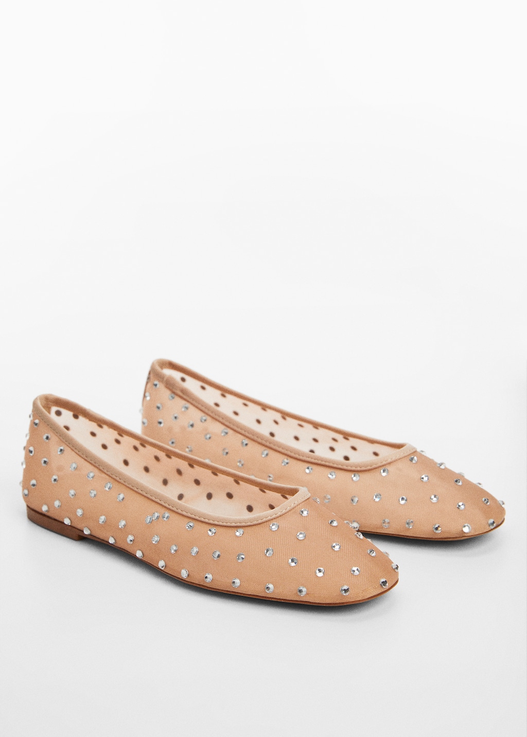 Rhinestone ballet flats - Medium plane