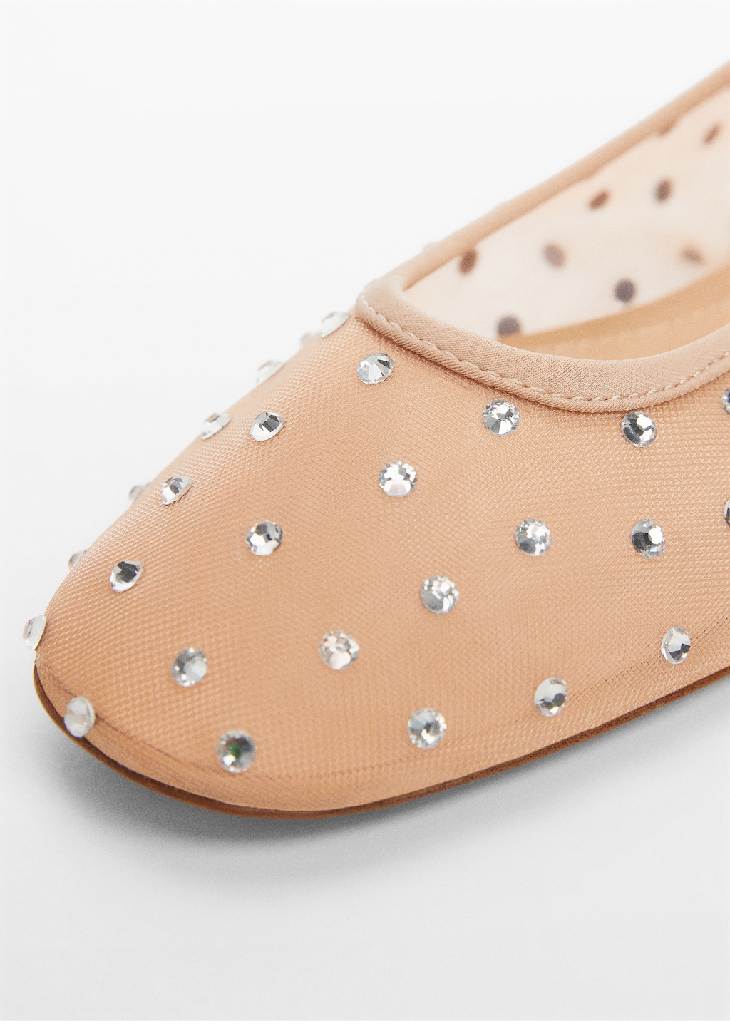 Rhinestone ballet flats - Details of the article 1