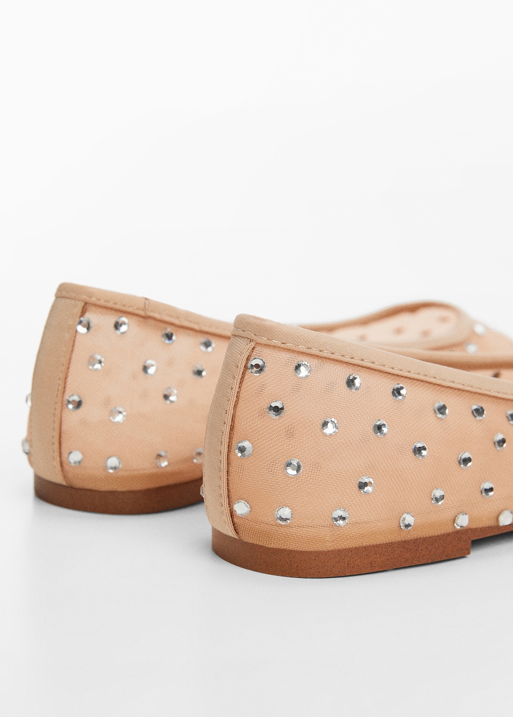 Rhinestone ballet flats - Details of the article 2