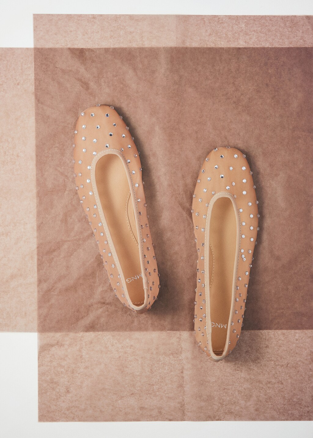 Rhinestone ballet flats - Details of the article 9