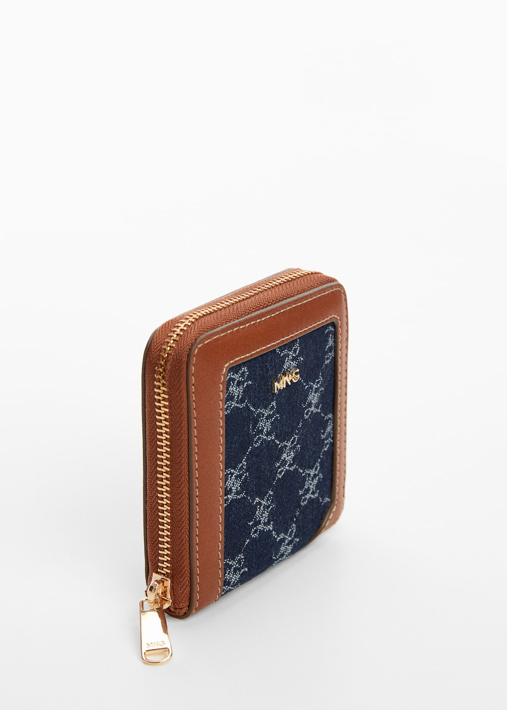 Jacquard wallet  - Medium plane