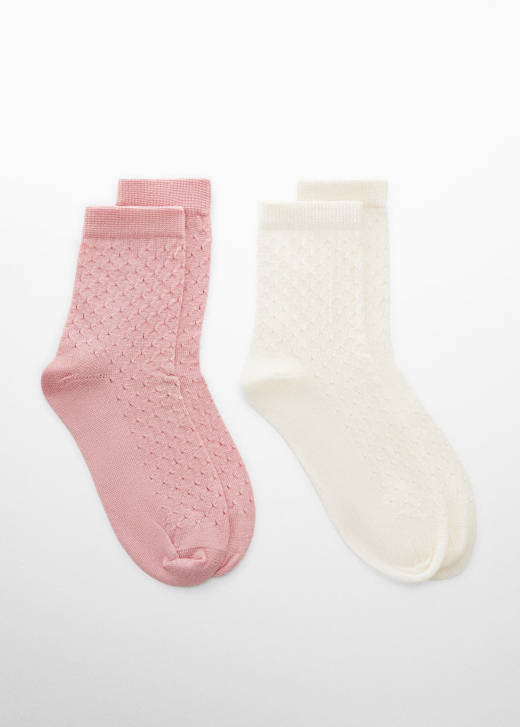 Pack 2 paires de chaussettes maille - Article sans modèle