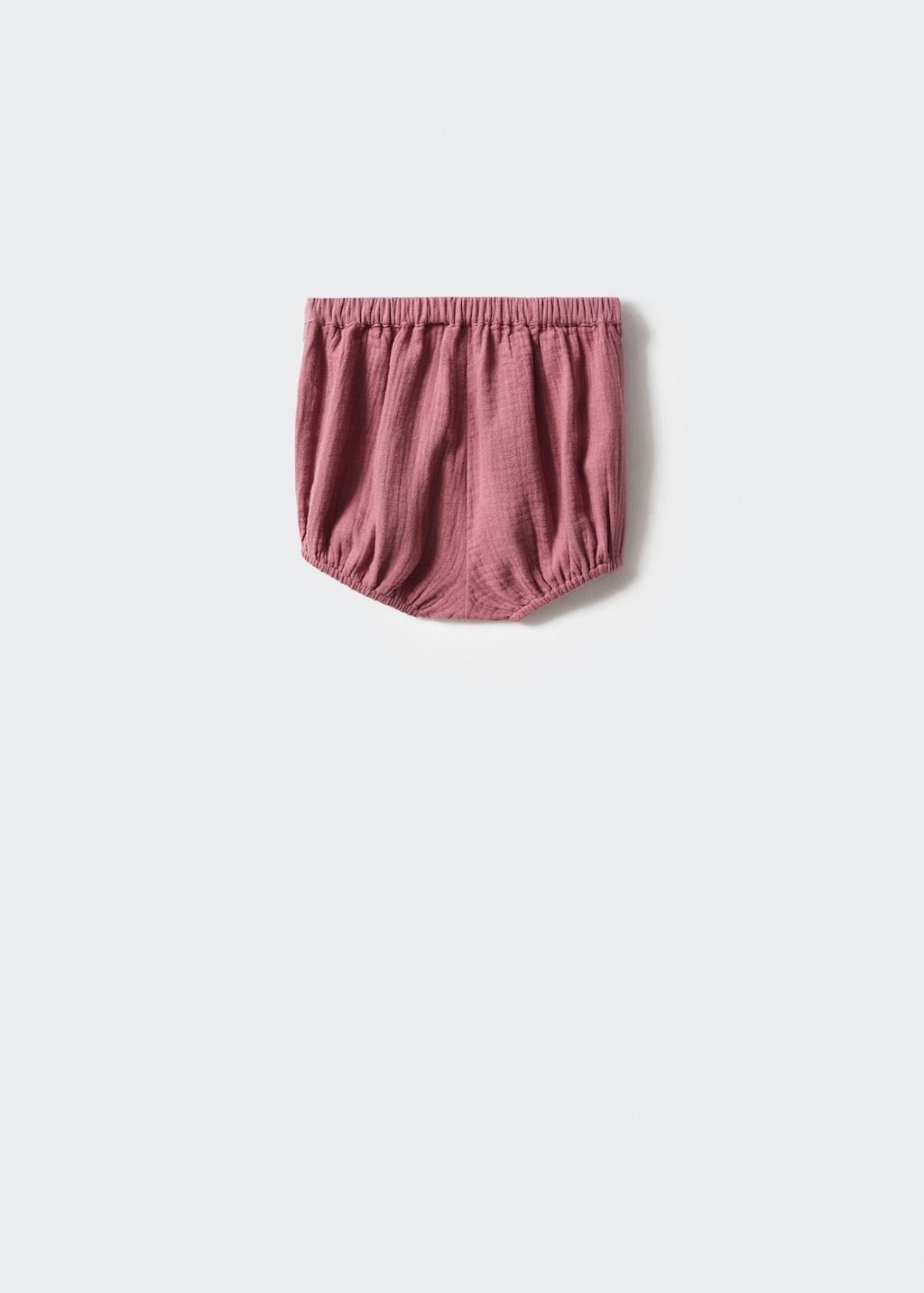 Short coton taille élastique - Verso de l’article