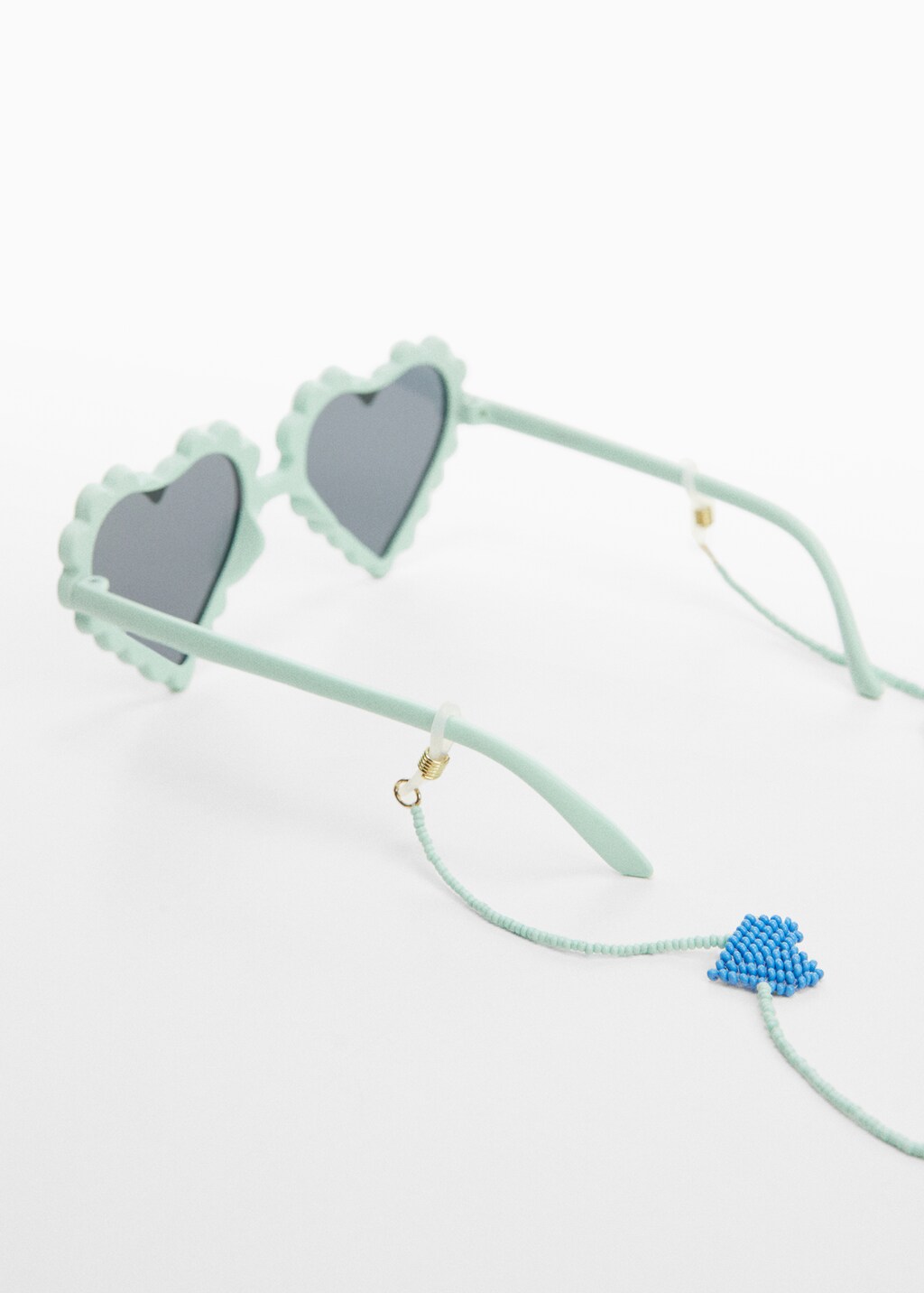 Hearts sunglasses with chain - Details of the article 1