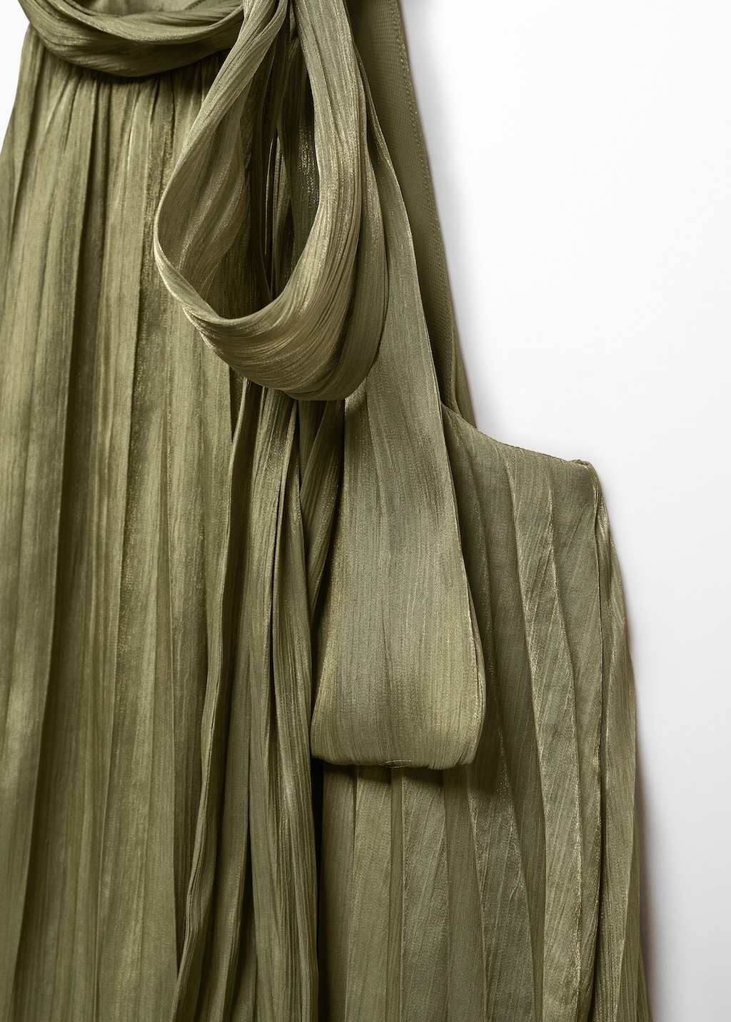 Pleated blouse with bow - Details of the article 8