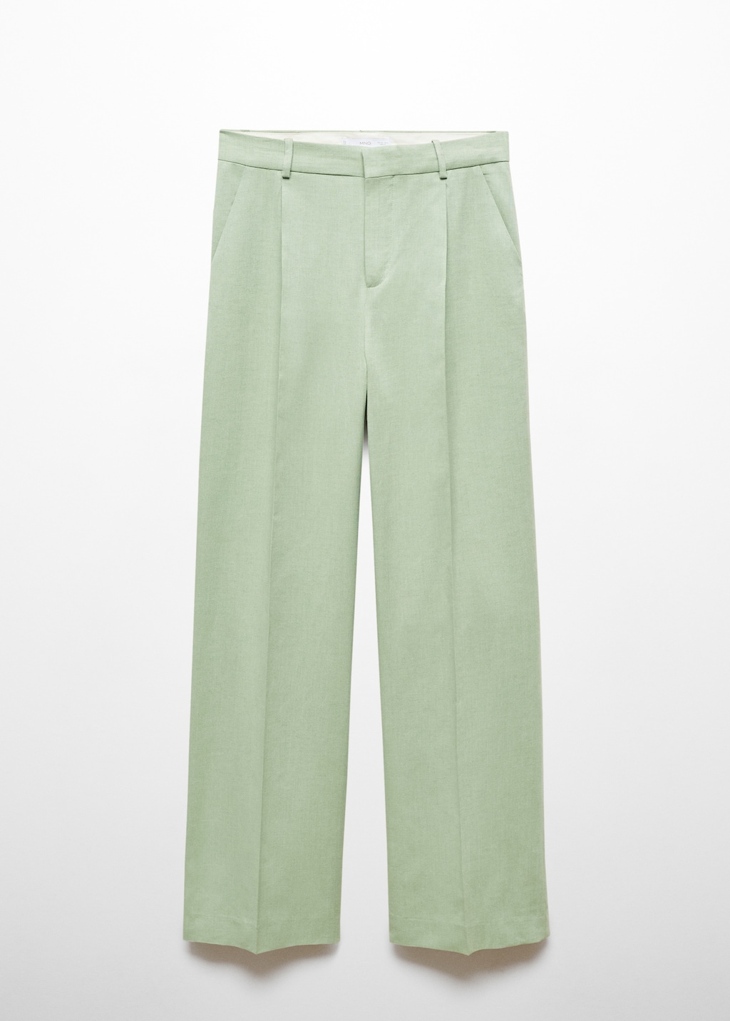 Pleated wideleg suit trousers - Article without model