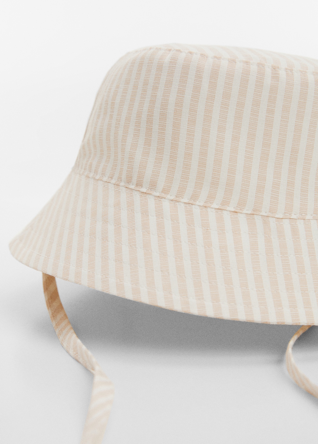 Gestreepte bucket hat - Middenvlak