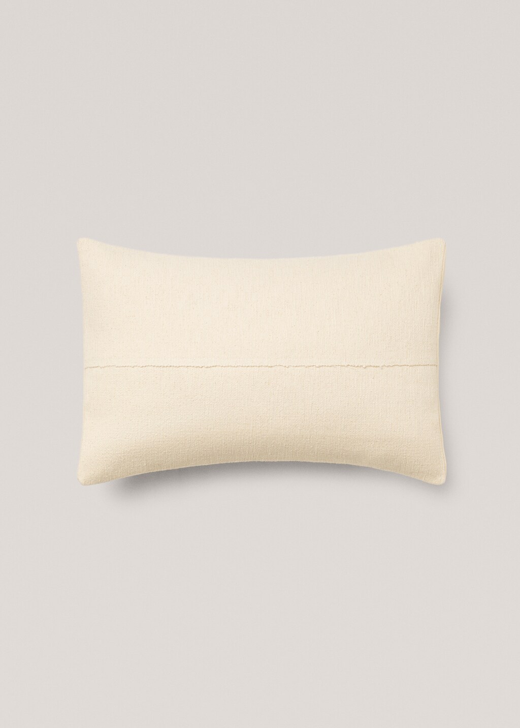 Jute cotton cushion cover 40x60cm - Details of the article 1
