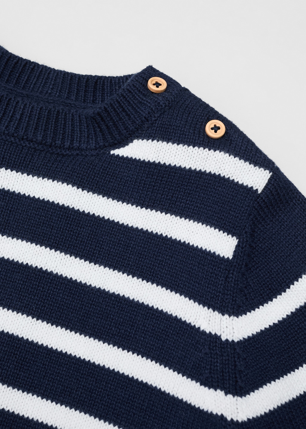 Striped knit sweater - Details of the article 8