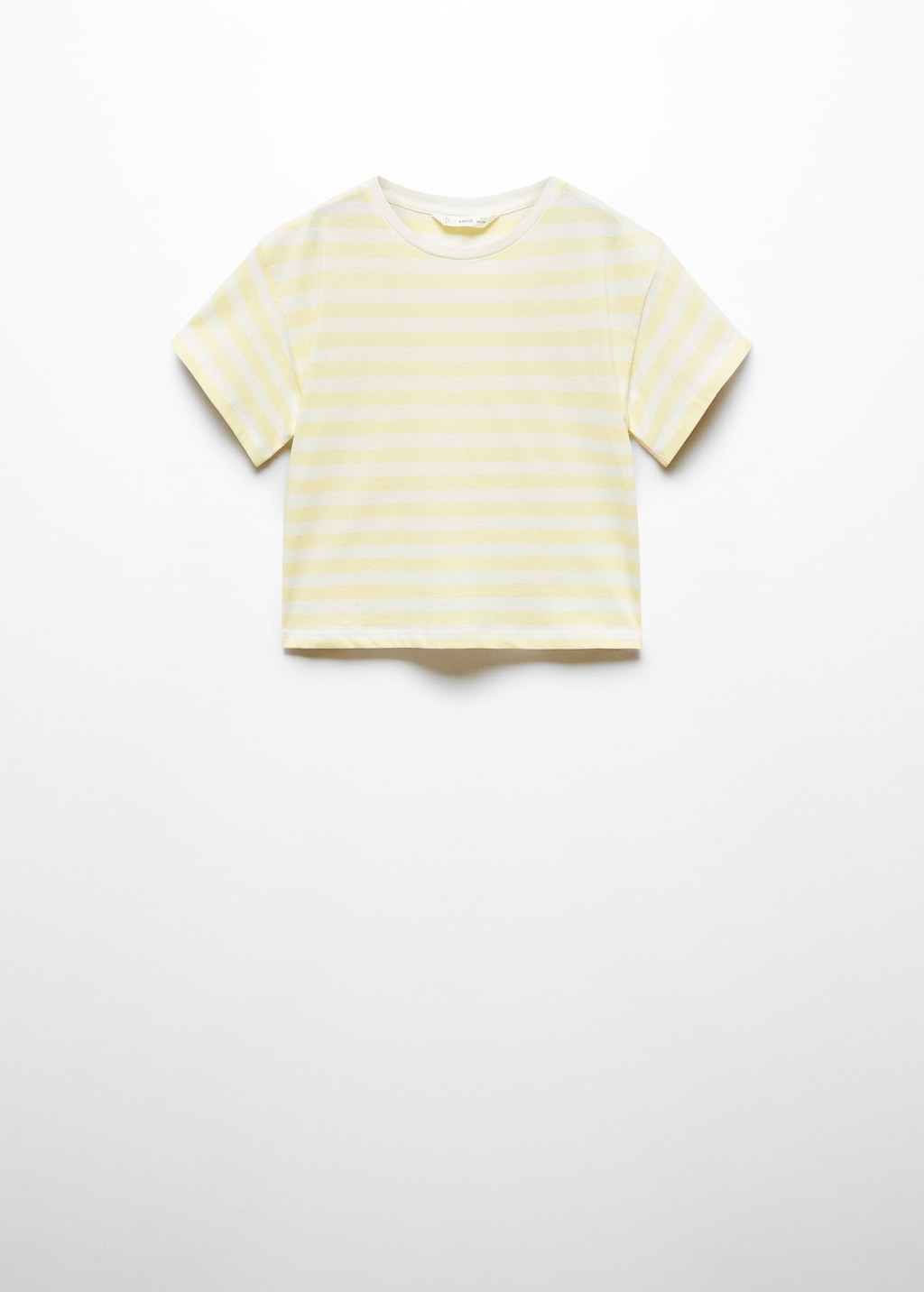 Striped cotton T-shirt - Article without model