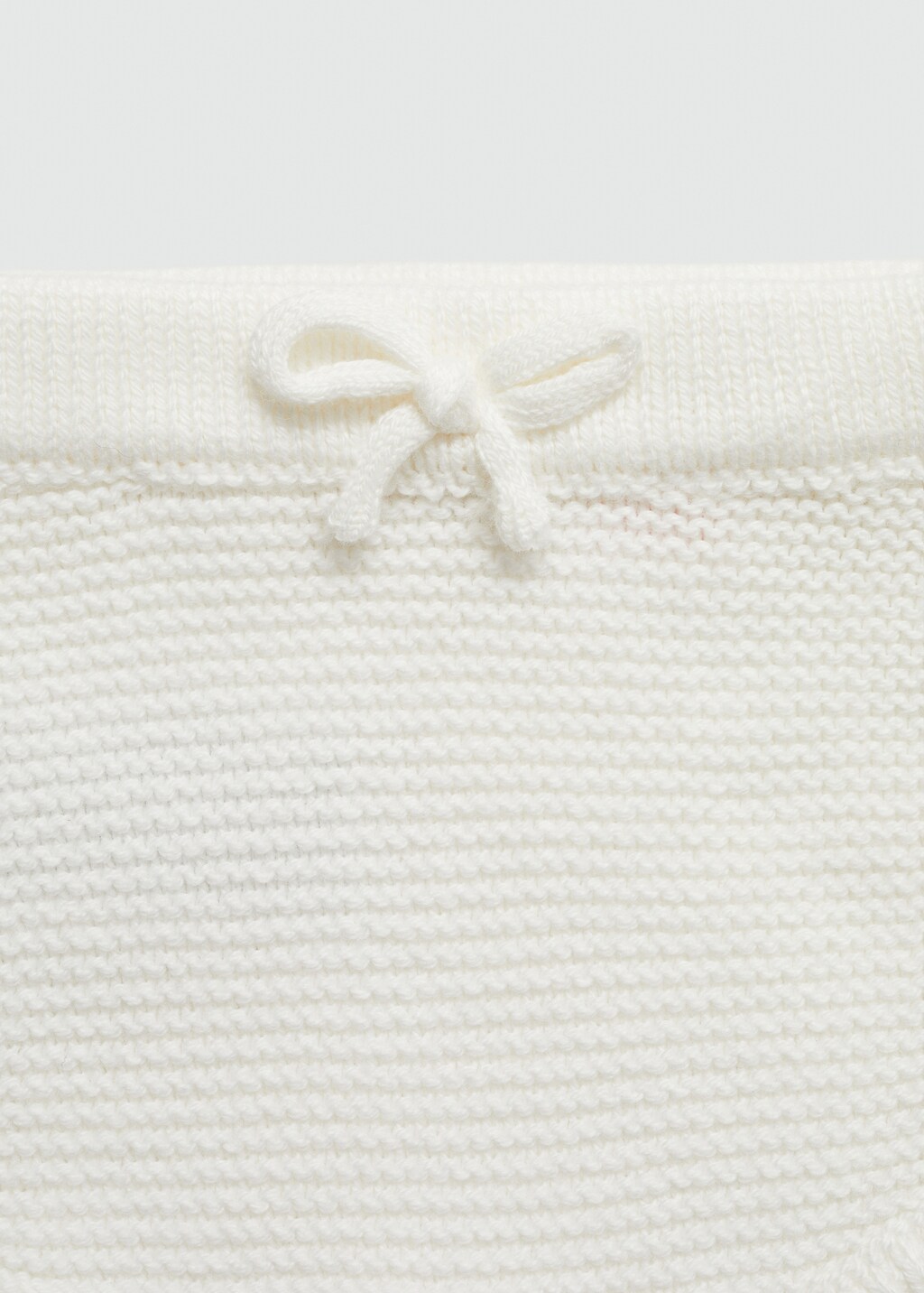 Knitted cotton short - Details of the article 0