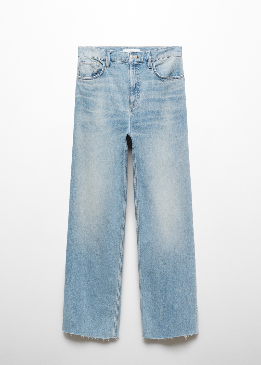 Rechte mid-rise jeans - Artikel zonder model