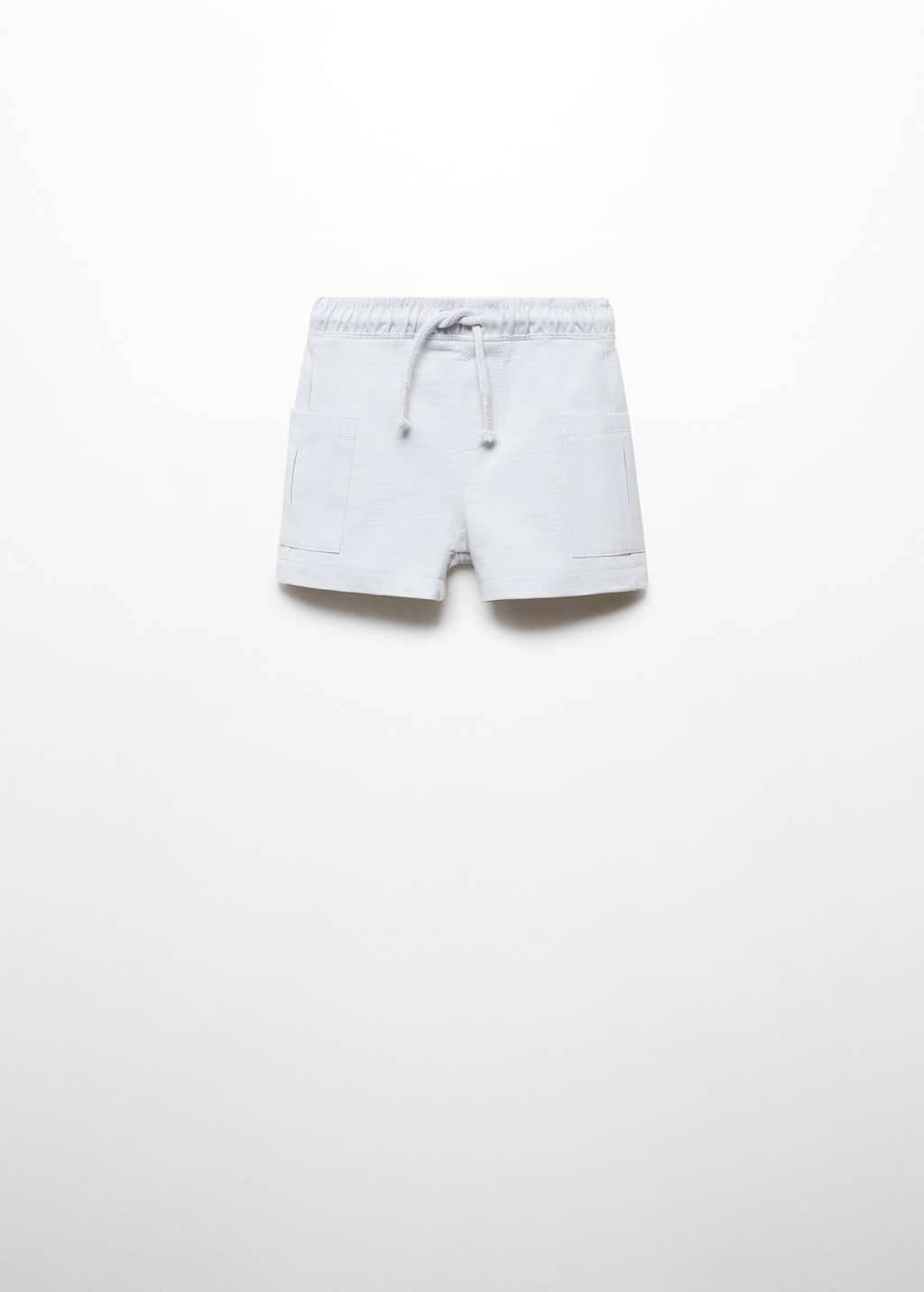 Elastic waist Bermuda shorts - Article without model