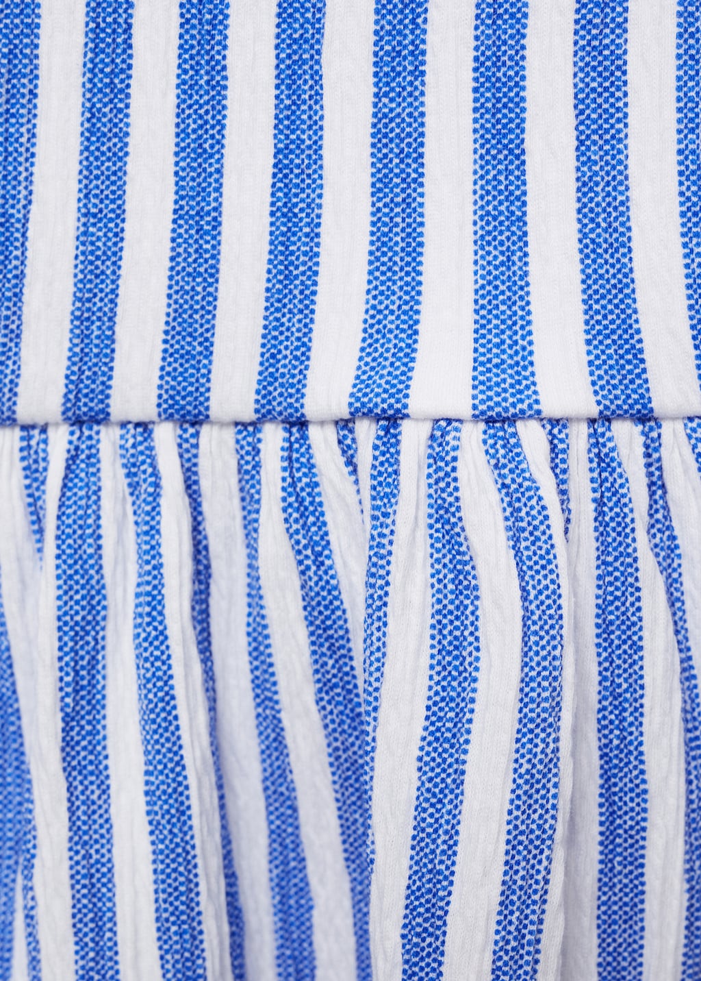 Striped ruffle dress - Details of the article 8