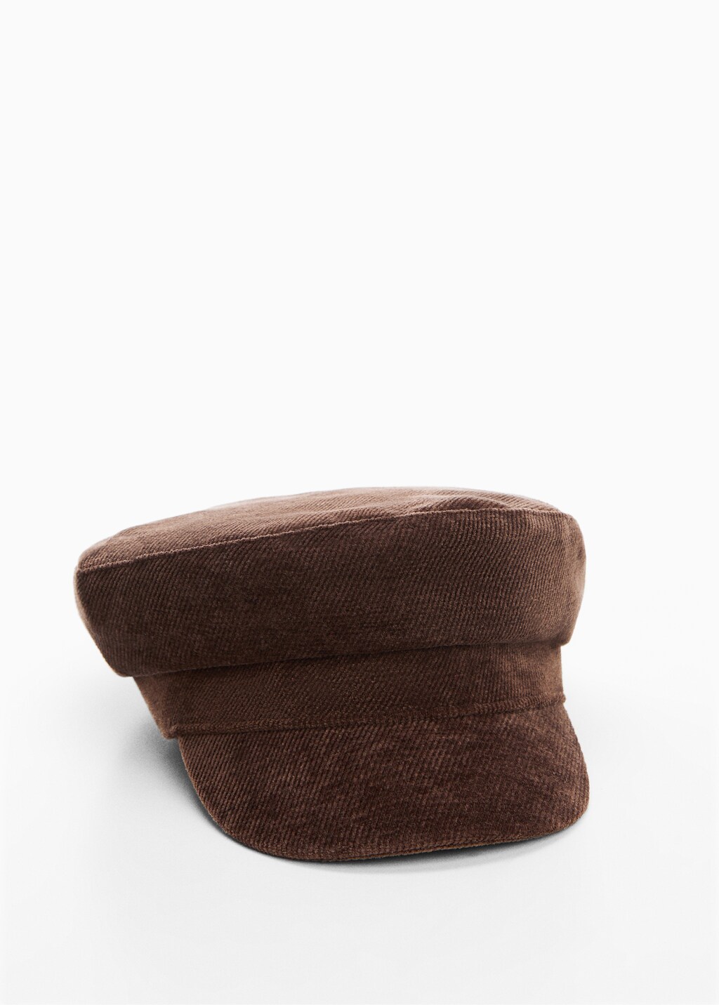 Corduroy baker cap - Medium plane