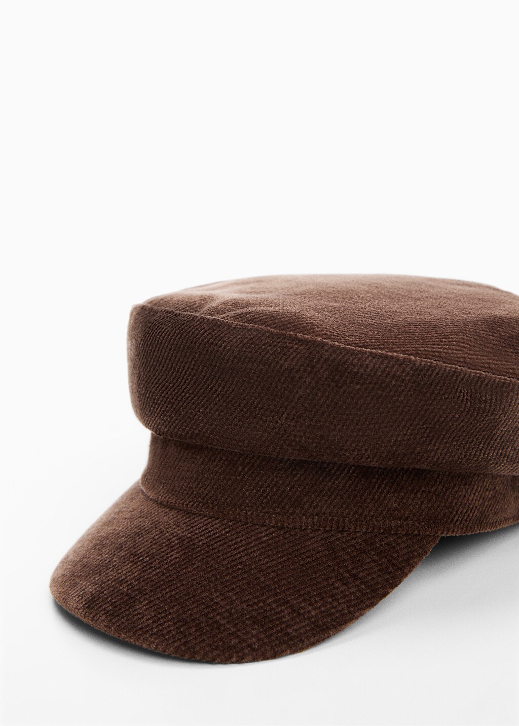 Corduroy baker cap - Details of the article 1