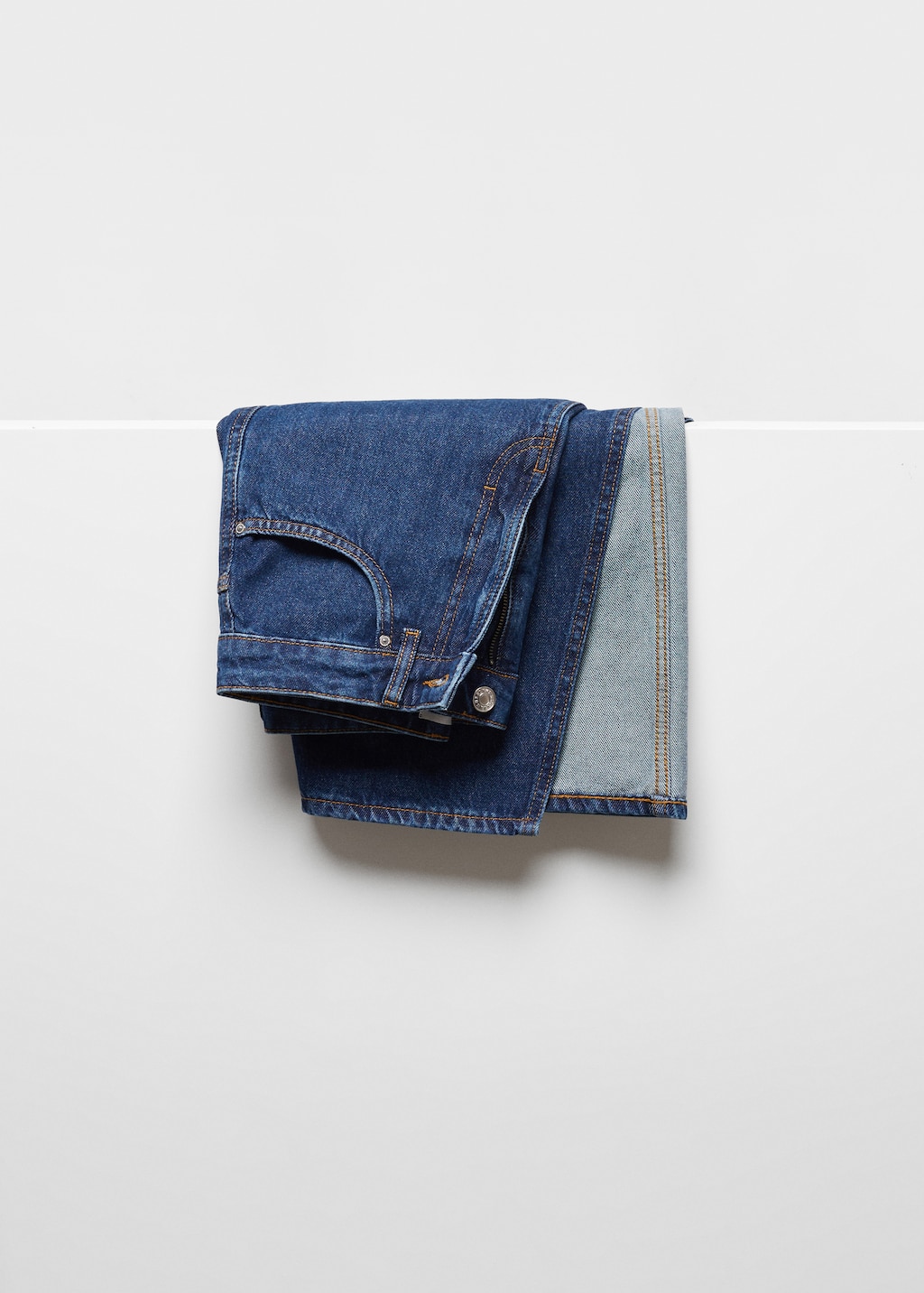 Slit denim skirt - Details of the article 8