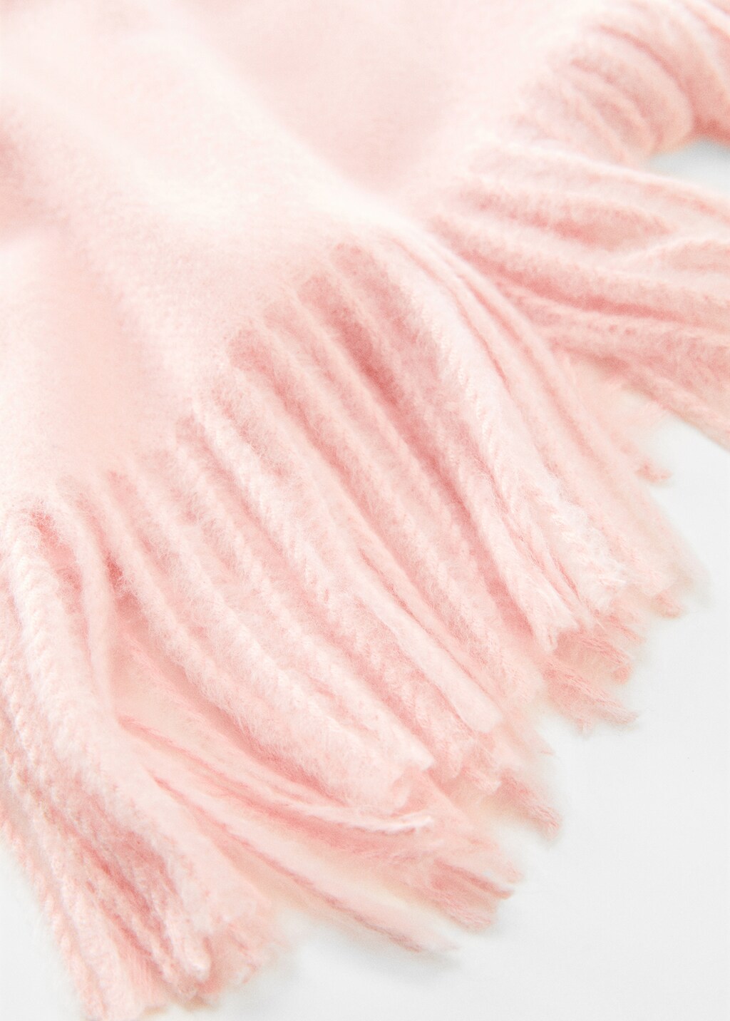 Fringed edge scarf - Medium plane