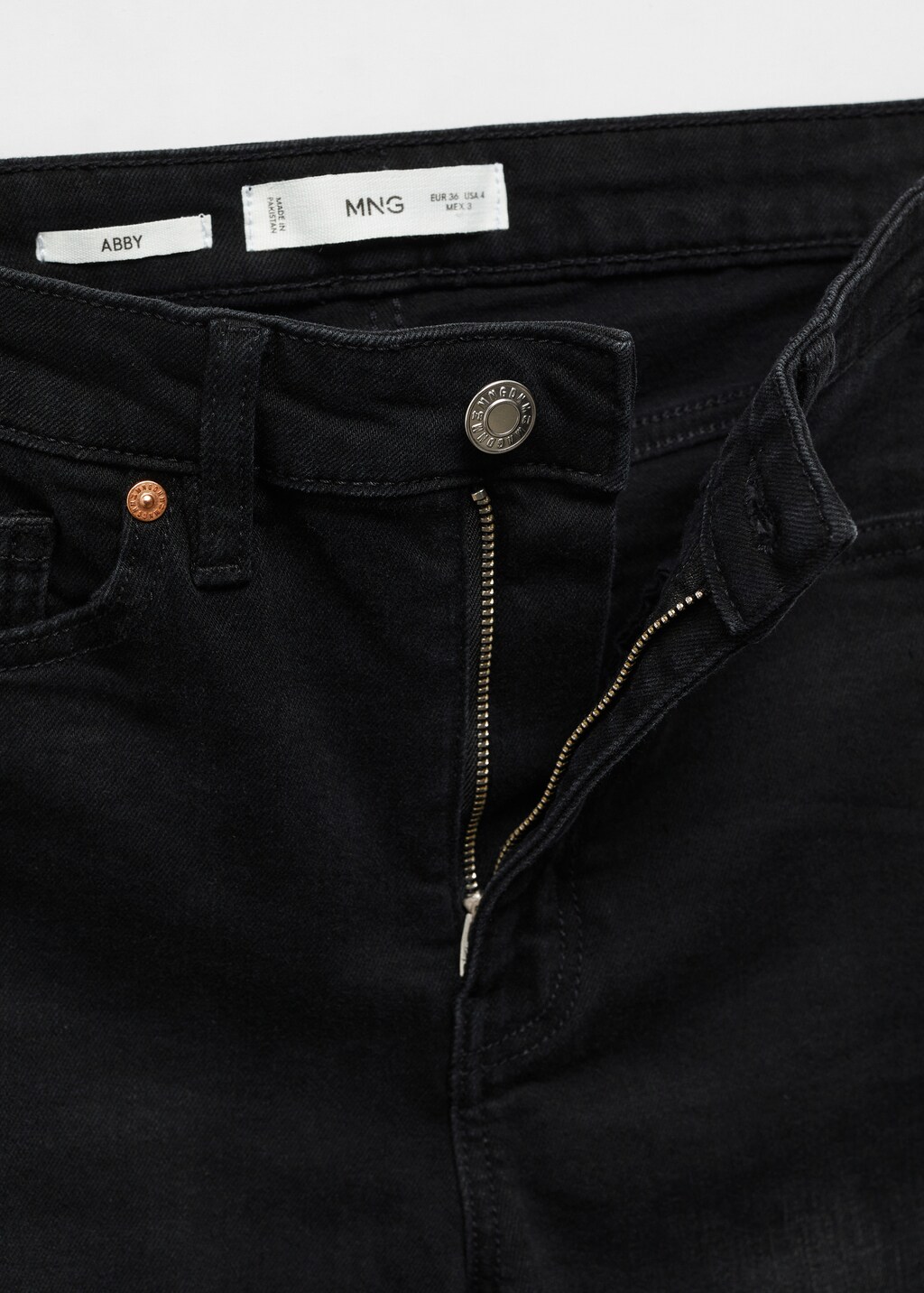 Jeans skinny tiro alto  - Detalle del artículo 8