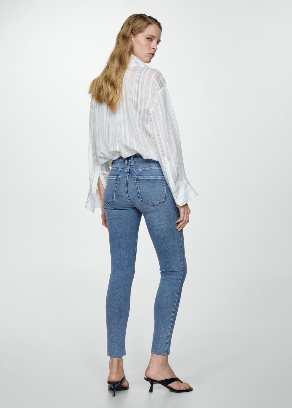 Jeans skinny crop - Verso de l’article