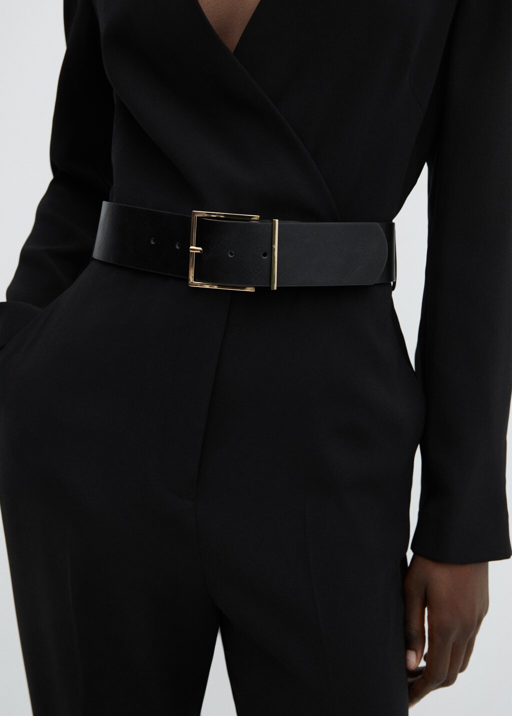 Belt wrap jumpsuit - Details of the article 6