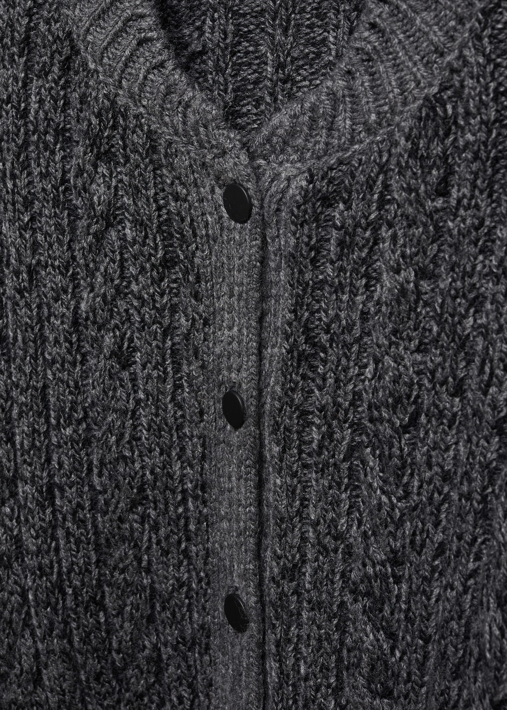 Button knit cardigan - Details of the article 8