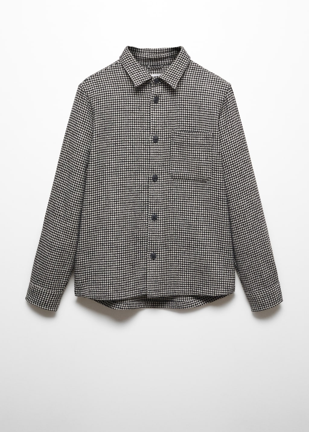 Houndstooth overshirt - Article without model