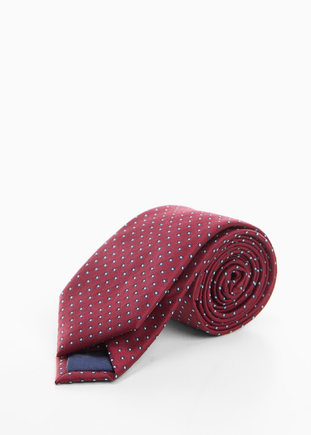 Tie with polka-dot print - Medium plane