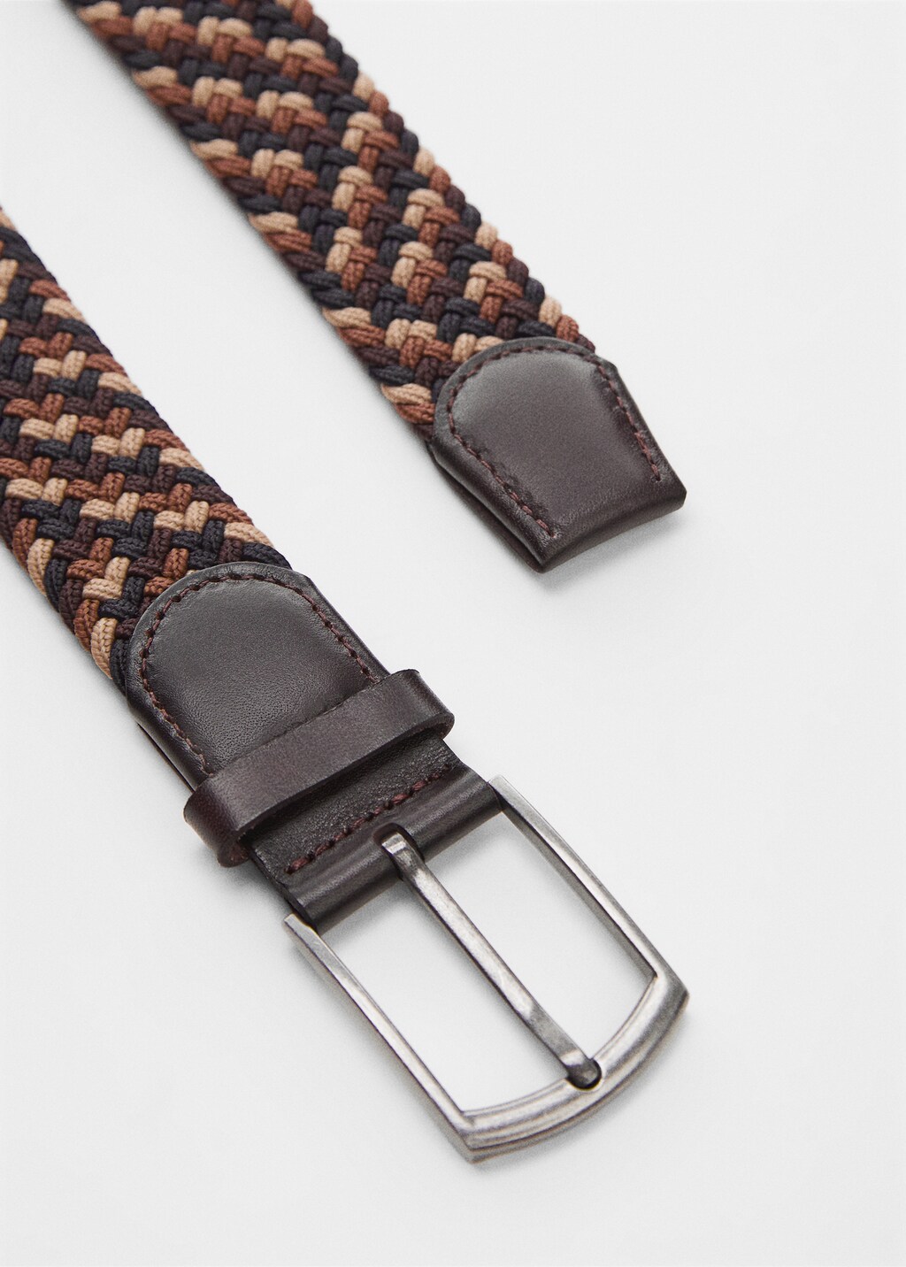 Braided elastic coloured belt - Details of the article 1