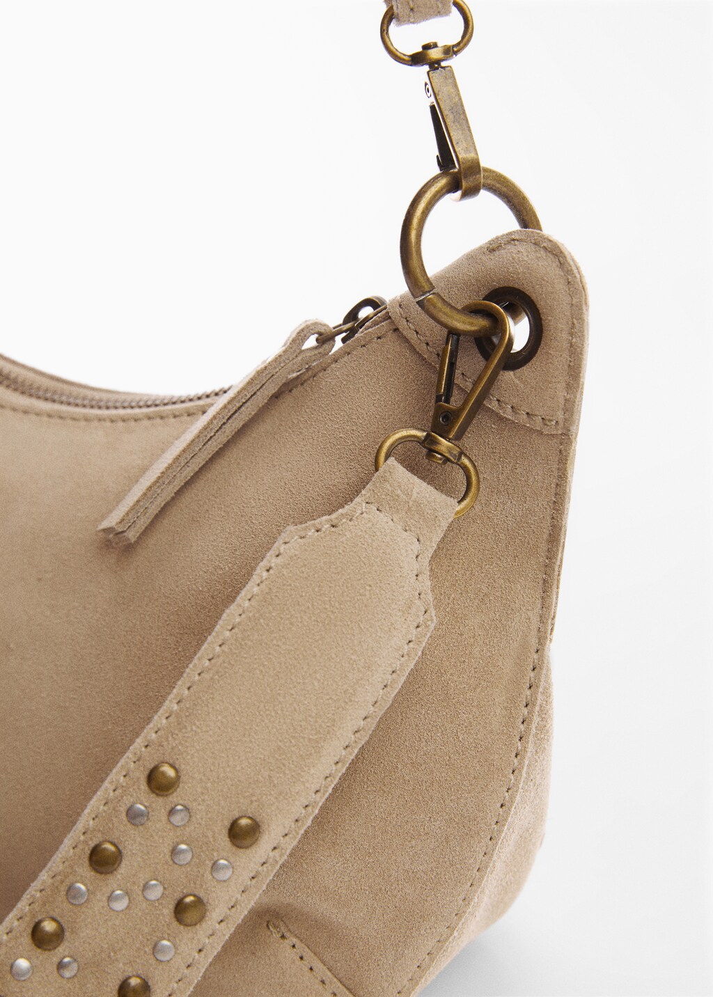 Double-strap leather bag - Details of the article 1