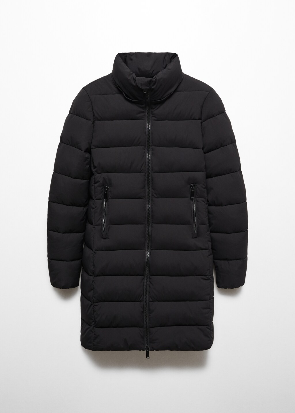 Hood quilted coat - Details of the article 8