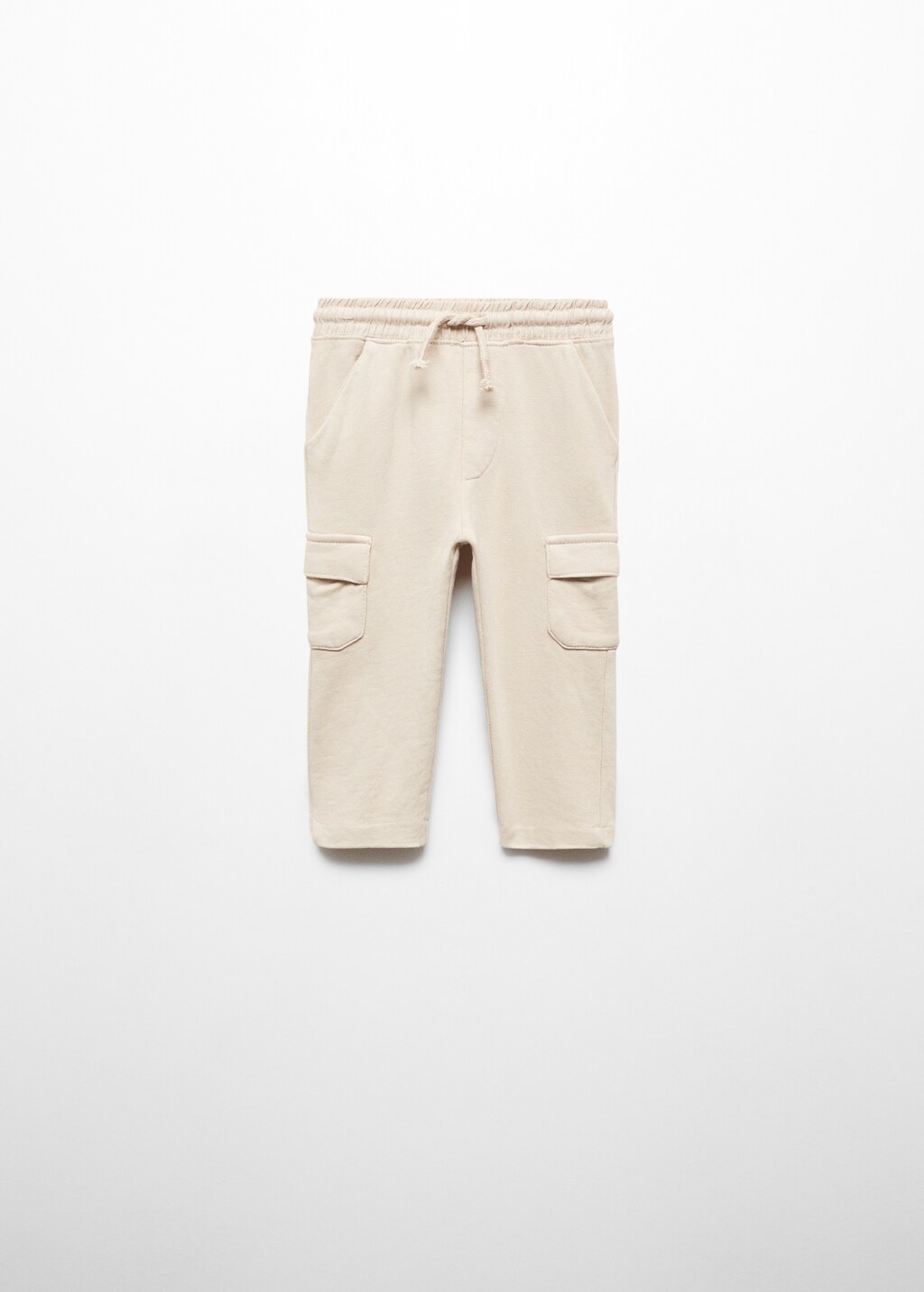 Cotton jogger-style trousers - Article without model