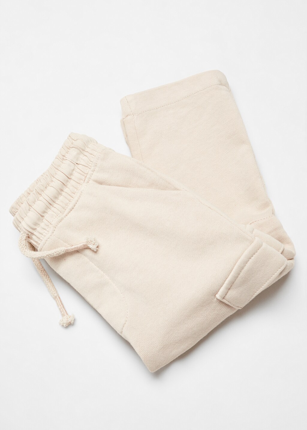 Cotton jogger-style trousers - Details of the article 8