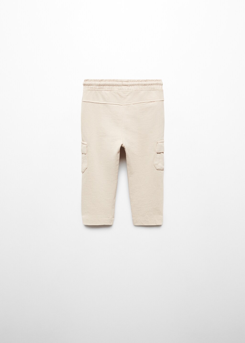 Cotton jogger-style trousers - Reverse of the article