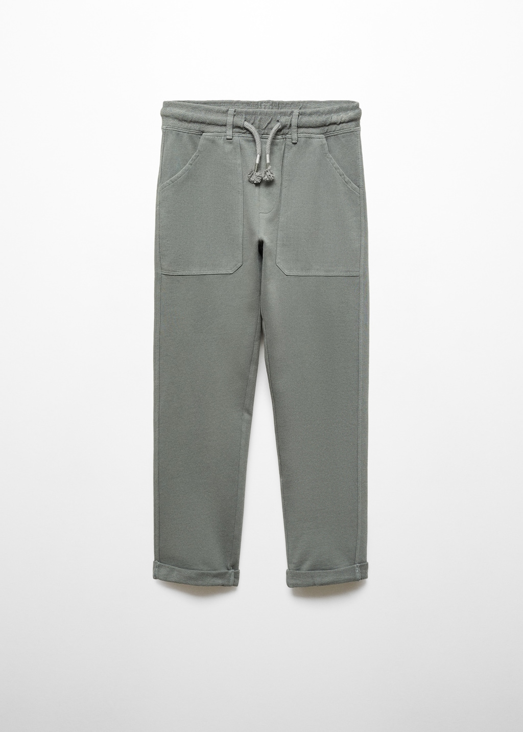 Cotton jogger-style trousers - Article without model