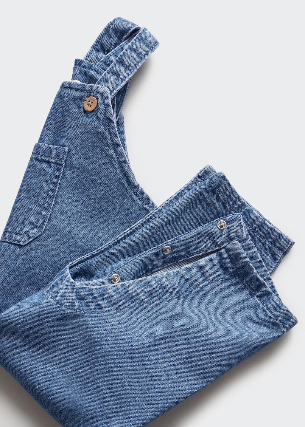 Denim dungarees - Details of the article 0