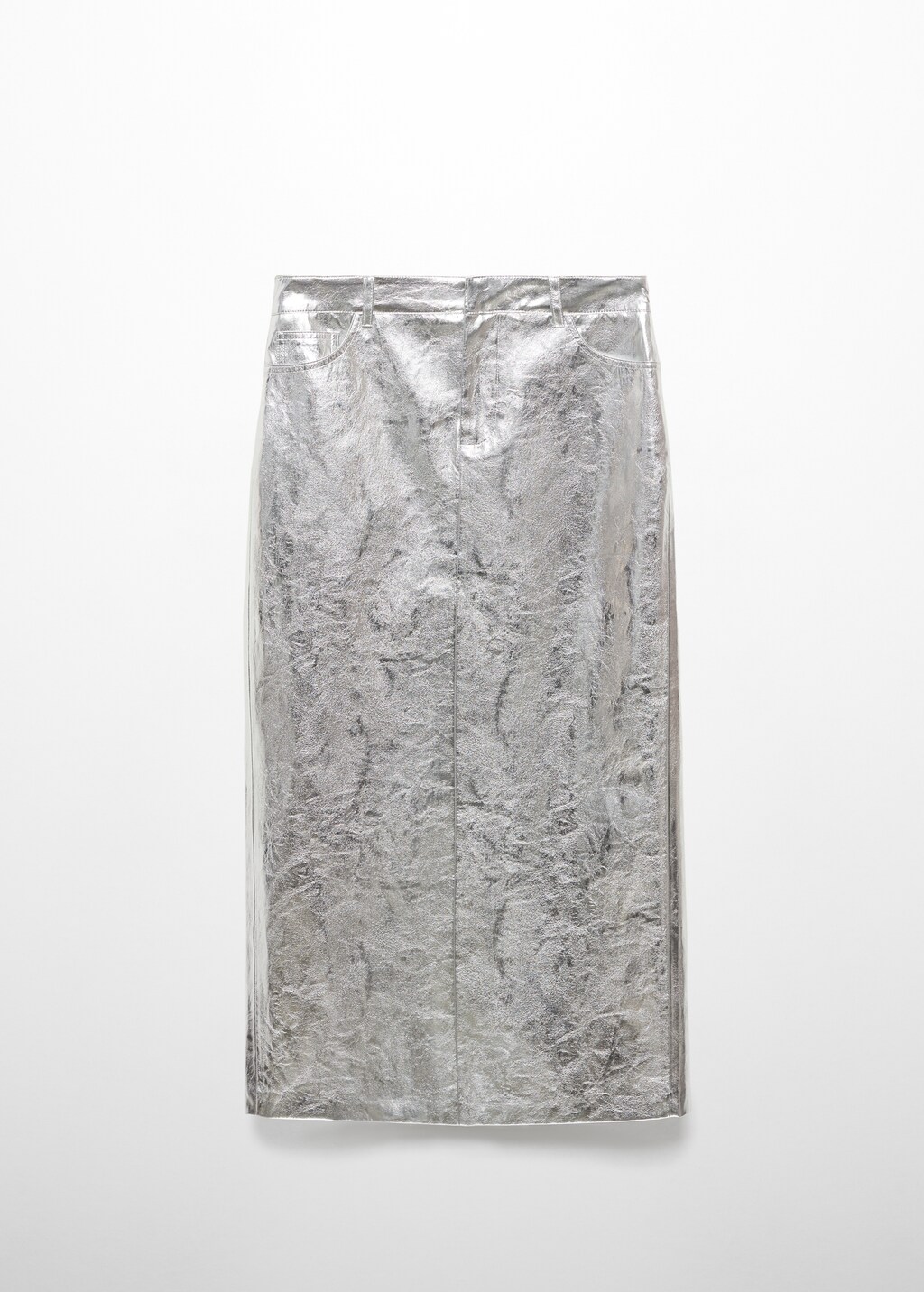 Metallic midi skirt - Article without model