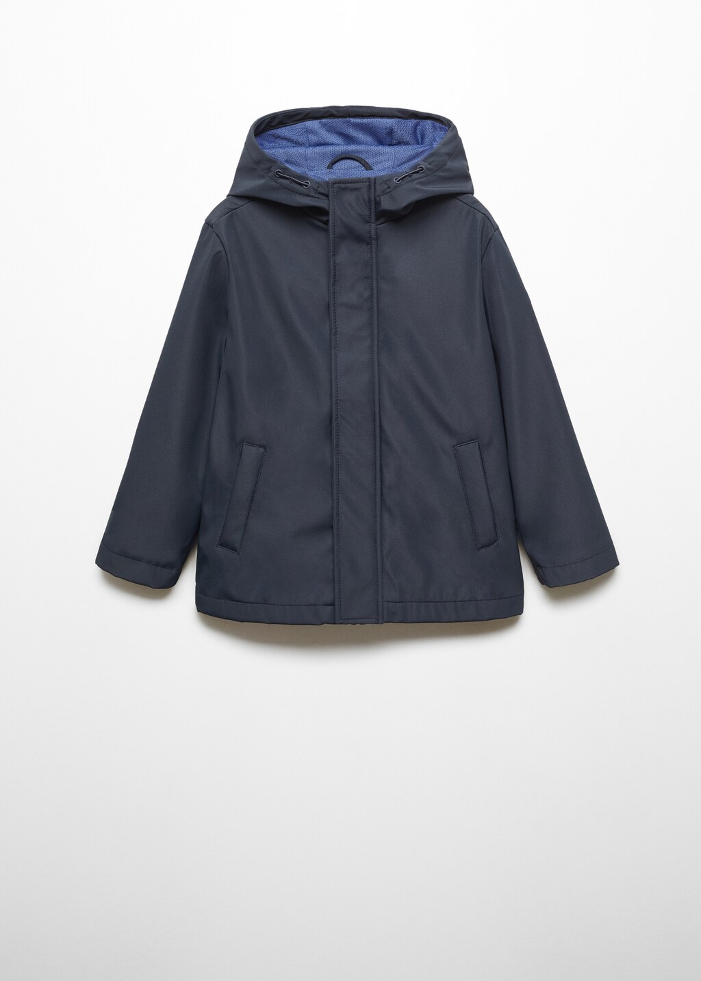 Hooded water-repellent parka - Article without model