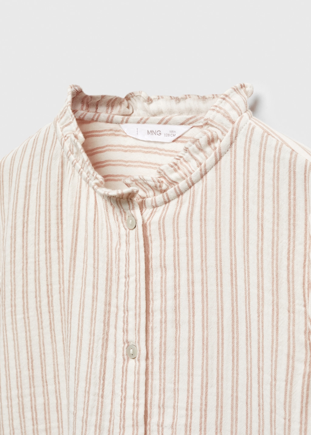 Striped cotton shirt - Details of the article 8