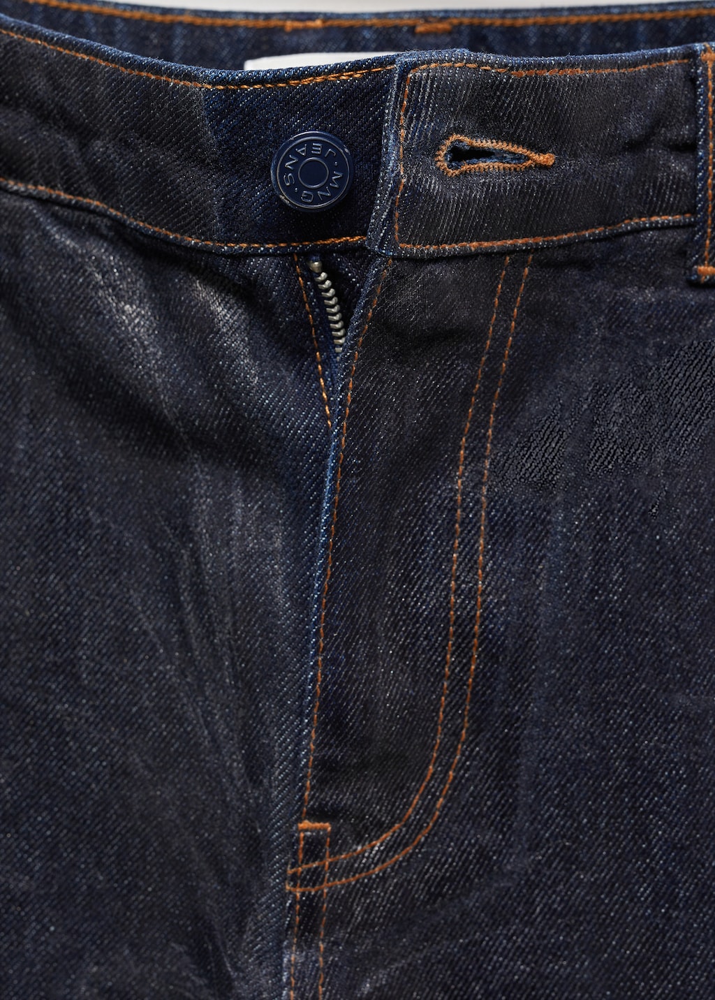 Straight foil jeans - Details of the article 8