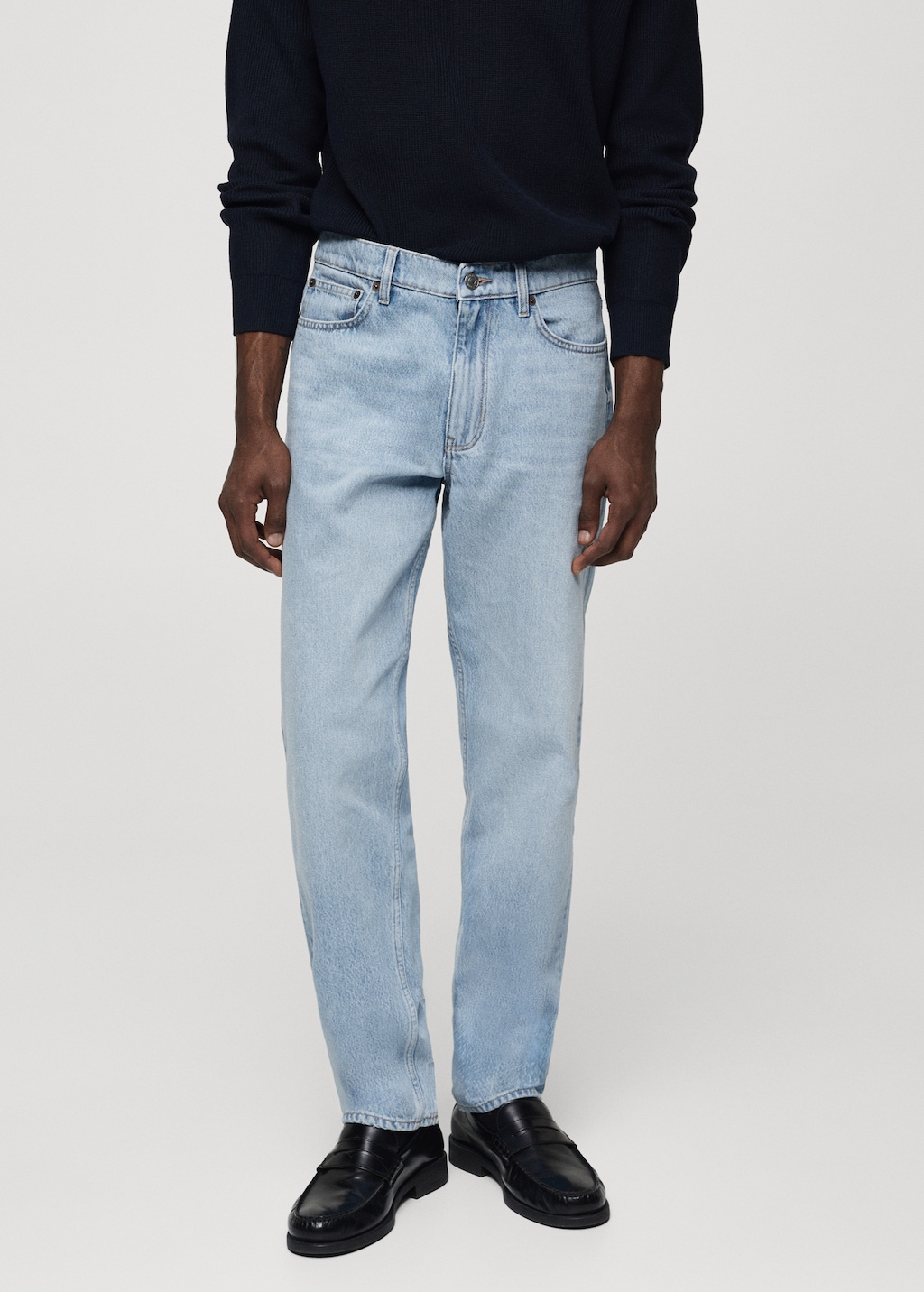 Bob straight-fit jeans - Medium plane