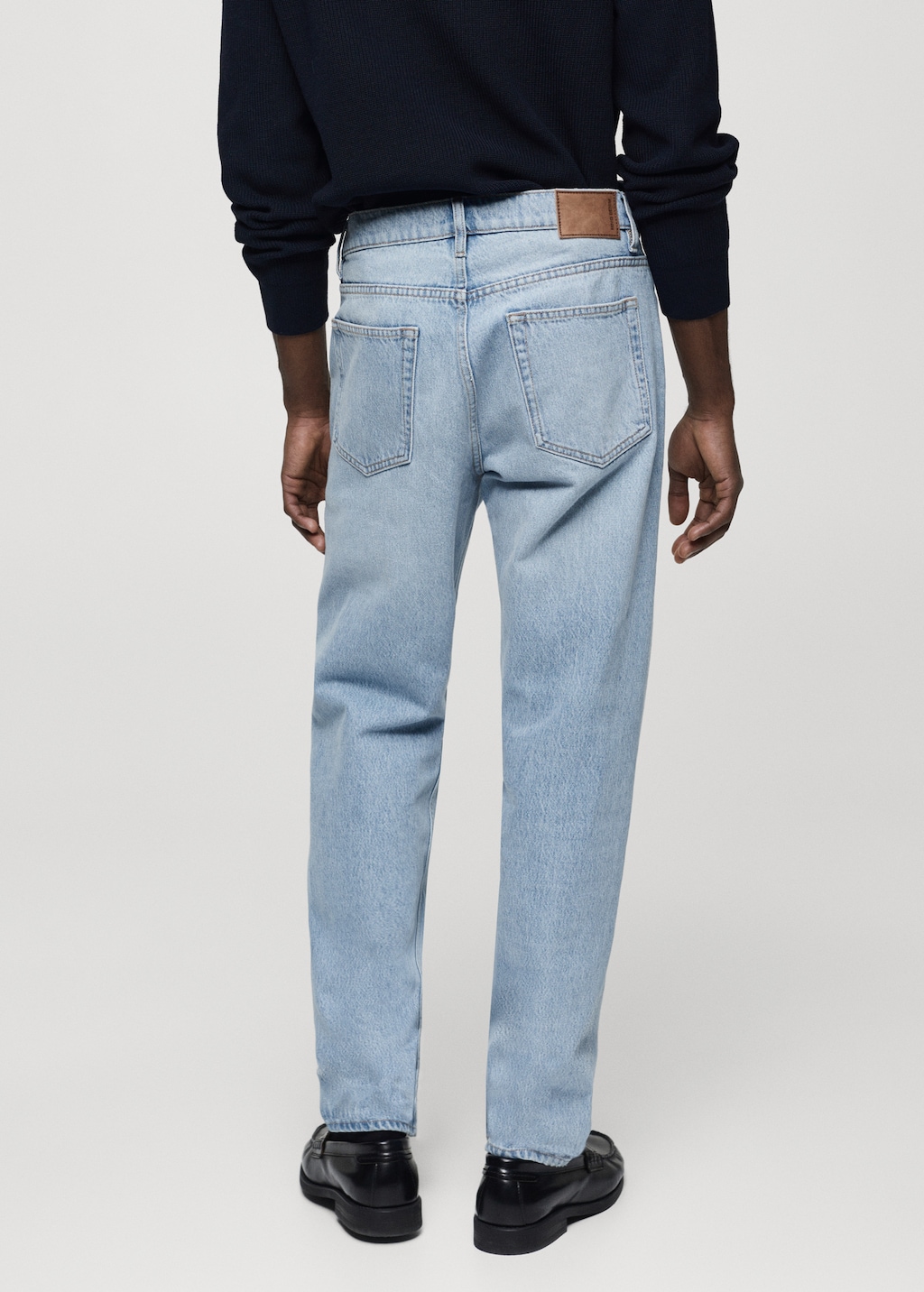 Bob straight-fit jeans - Reverse of the article