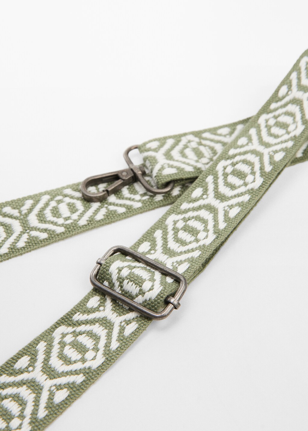 Patterned bag strap - Medium plane