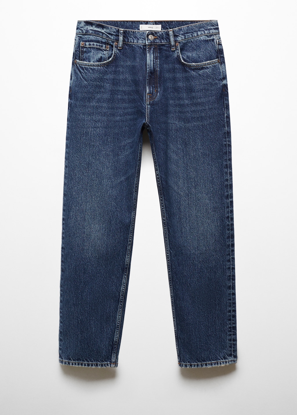 Regular-fit dark-wash jeans - Article without model