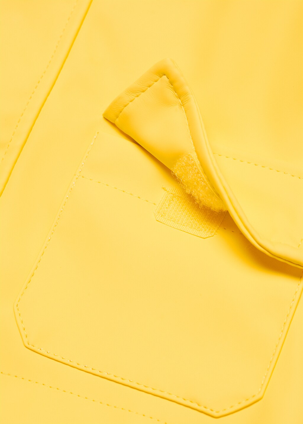 Hooded water-repellent parka - Details of the article 0