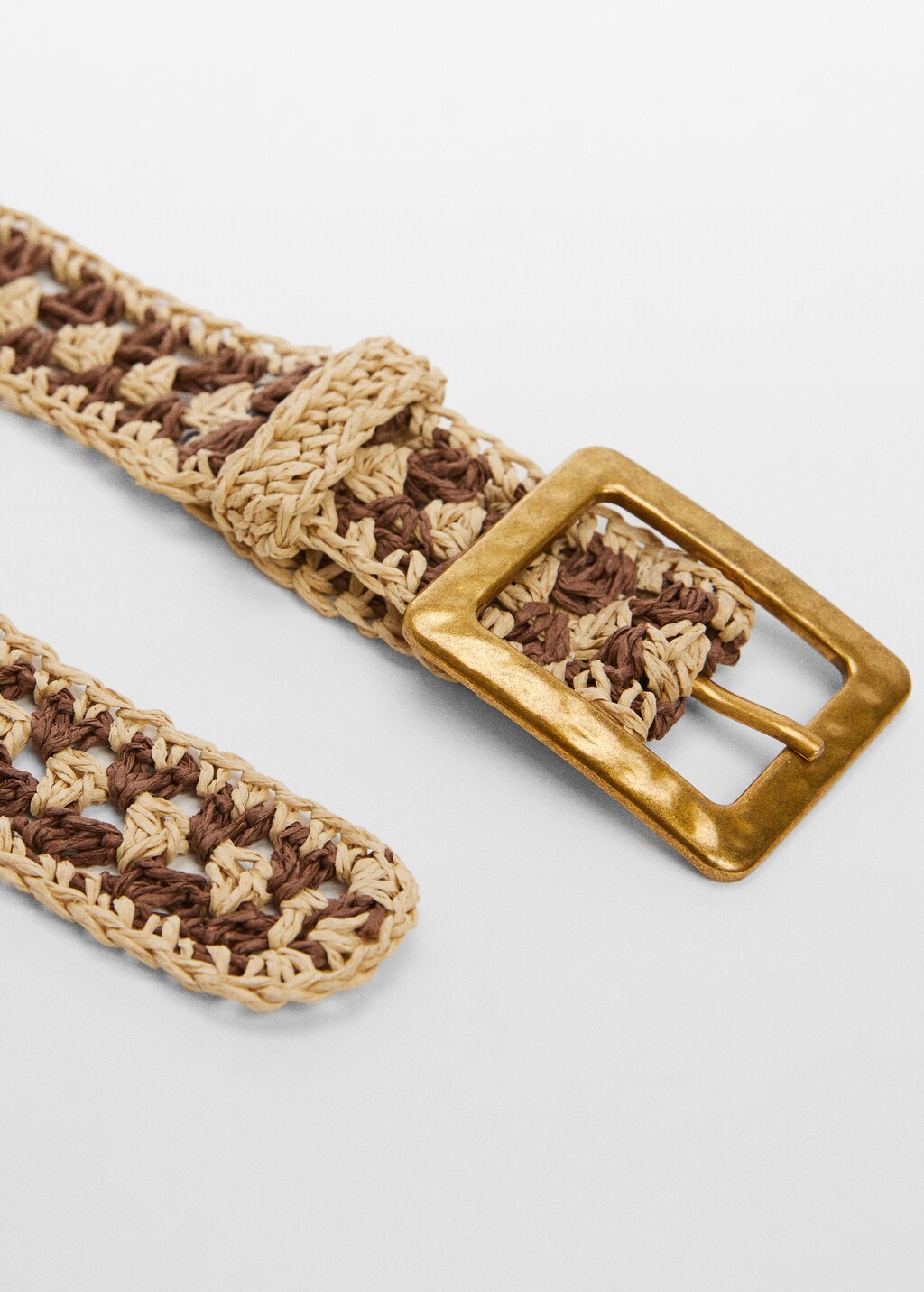 Crochet belt with buckle - Details of the article 1