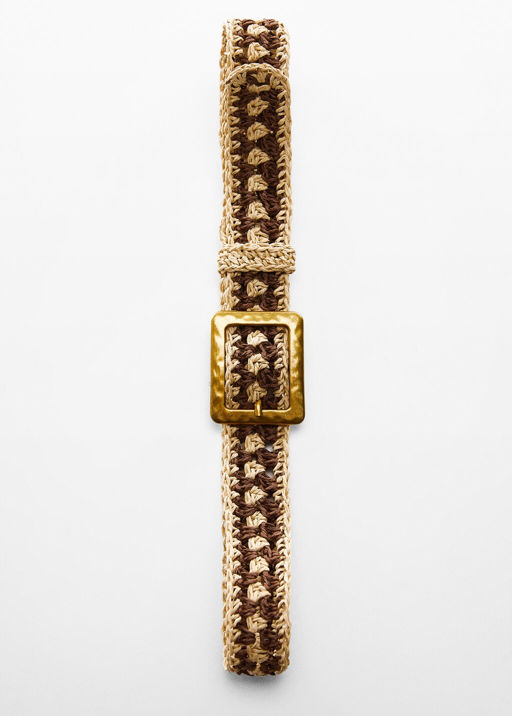 Crochet belt with buckle - Details of the article 5