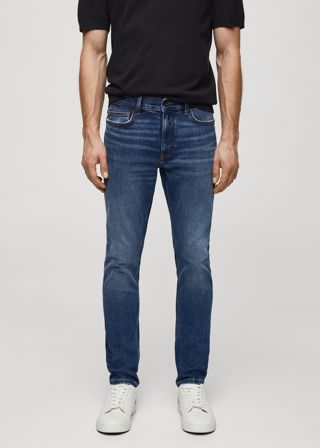 Skinny-fit jeans - Middenvlak