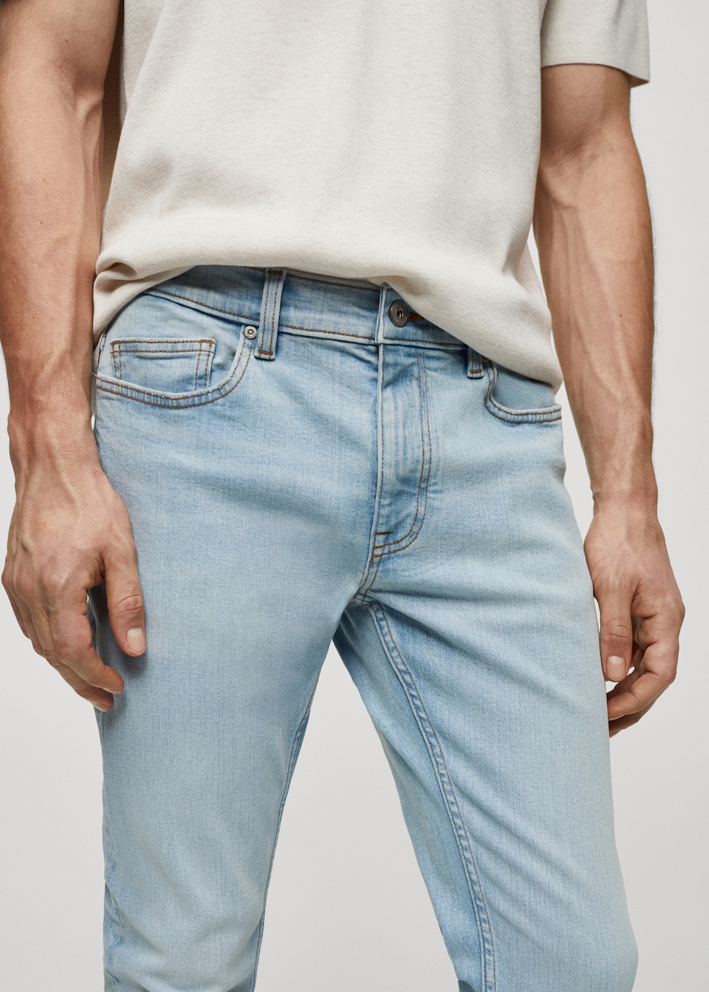 Skinny-fit jeans - Details of the article 1