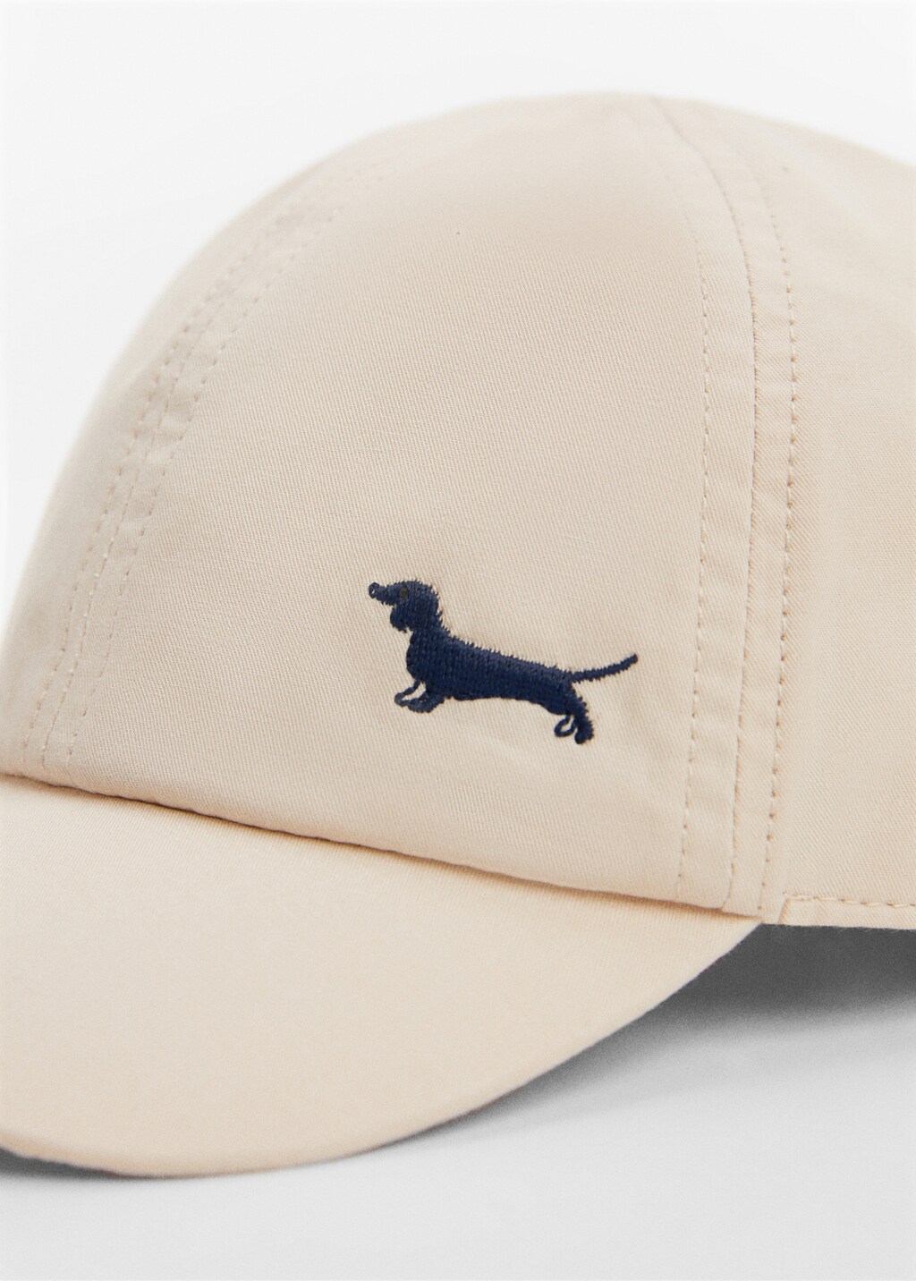 Embroidered detail cap - Details of the article 1